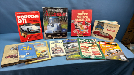 Vintage Car Literature -See Notes