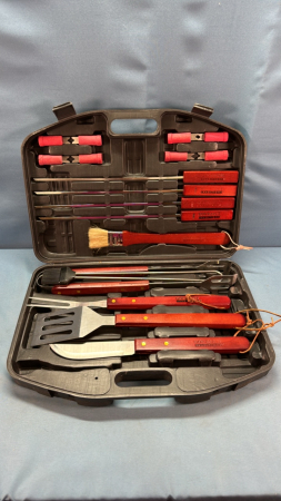 Barbecue Set in Carrying Case