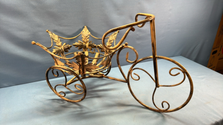 Metal Tricycle Planter