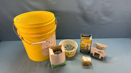 2 -10L Plastic Pails with Contents -See Notes