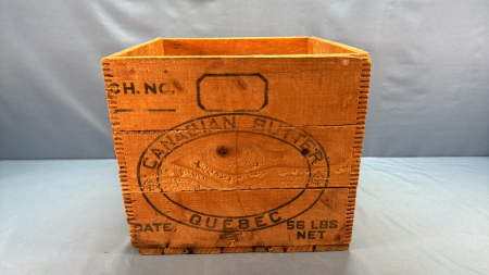 Wooden Butter Box