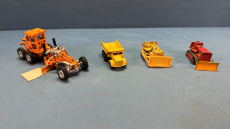 4 Small Construction Vehicles -See Notes