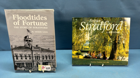 2 Stratford Books -See Notes