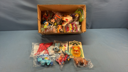 Assorted Restaurant Give-Away Type Toys -See Notes