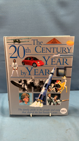 20th Century Year by Year Hard Cover 350 Page Book