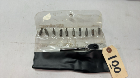 Snap-On 11 Piece Hex Bit Ratchet Set