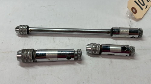 3 No Name Ratcheting Tap Handles