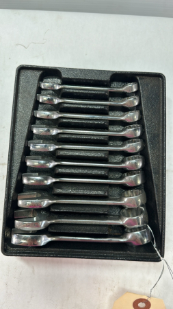 Snap-On 10 Piece Metric Stubby Wrench Set