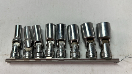 Snap-On 8 Piece 3/8in Drive SAE Swivel Sockets