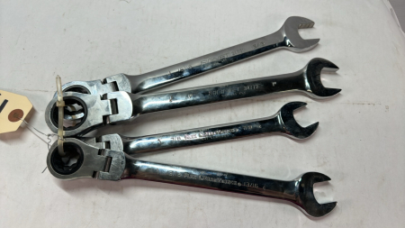 Signet 4 Piece Ratchet Flex Head Gear Wrenches