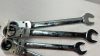 Signet 4 Piece Ratchet Flex Head Gear Wrenches - 3