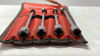 Snap-On 3/8in Drive 12 Pt Swivel Extension Sockets - 3