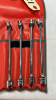 Snap-On 3/8in Drive 12 Pt Swivel Extension Sockets - 4
