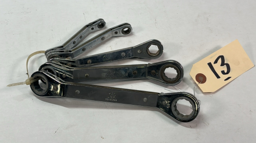 Mac 5 Piece SAE Ratchet Offset Wrench Set