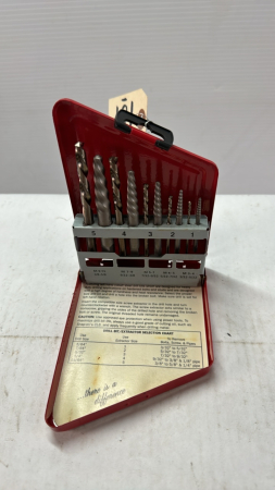 Snap-On 10 Piece Extractor and Drill Set