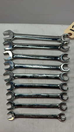 Snap-On Metric Open Flare Nut 6 Pt. Line Wrenches