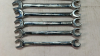 Snap-On Metric Open Flare Nut 6 Pt. Line Wrenches - 4