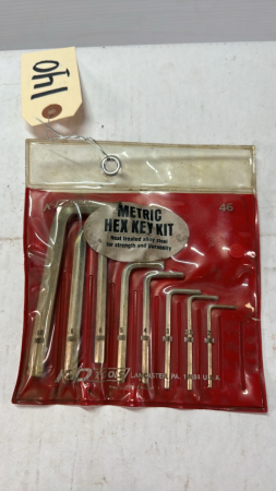 K-D Tools 8 Piece Metric Hex Key Kit