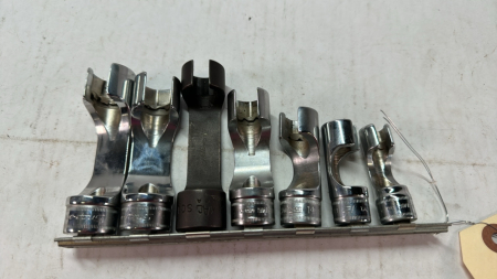 7 Snap-On and Mac Flank Drive Flare Nut Sockets