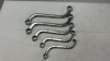 5 No Name Metric Box End Angled Wrenches