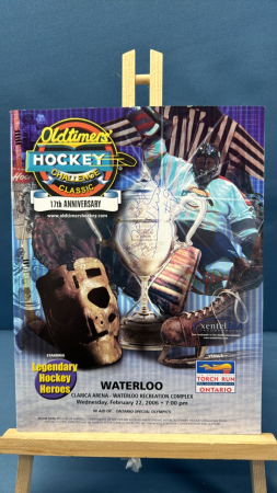 2006 Old Timers Hockey Challenge Program -See Notes