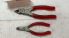 2 Assorted Snap-On Pliers -See Notes - 2