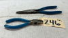 Channel Lock Needle Nose & Diag. Box Joint Pliers - 3