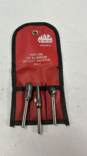 Mac 3 Piece Carbide Burr Set -CB3NFS