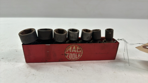 Mac 7 Piece 3/8in Drive SAE Swivel Socket Set