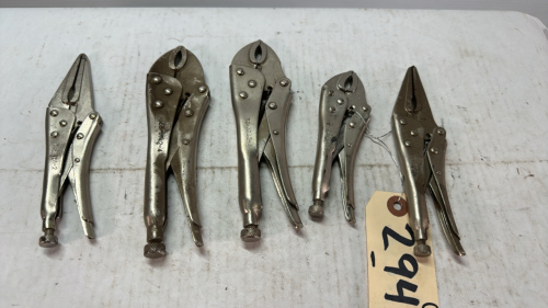 5 Mastercraft Locking Pliers