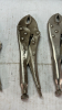 5 Mastercraft Locking Pliers - 4