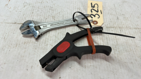 Blue-Point 8in Adjustable Wrench and Wire Cutter