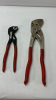 2 Blue-Point Adjustable Pliers - 4