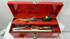 16in x 6in Metal Tool Box with Contents -See Notes - 3