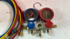 Refrigerant Gauge with Hoses in Tote - 4