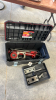 Plastic Tool Box with Snap-On 20T King Pin Press