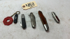 5 Assorted Pocket Knives