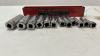 Snap-On 12 Pc. 3/8in Drive Metric Deep Socket Set - 3