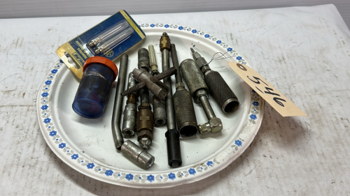 Miscellaneous Grease Gun Fittings -See Notes