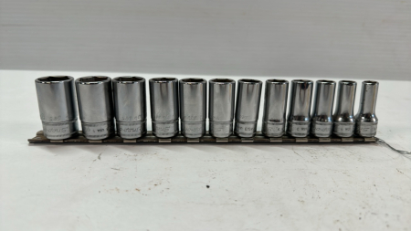 Snap-On 12 Piece 3/8in Drive Metric Sockets