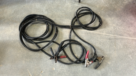 Pair of Heavy Duty Battery Booster Cables