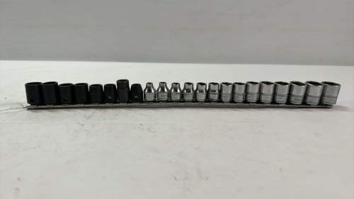 Snap-On & Mac 22 Piece 3/8in Drive Metric Sockets