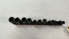 Snap-On 3/8in Drive Metric 6 Point Swivel Sockets - 2