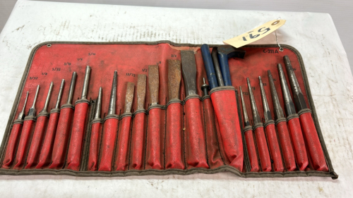 Snap-On 23 Piece Punch & Chisel Set