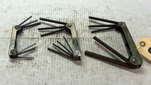 2 Snap-On Allen Key Sets and 1 Mac Torx Set