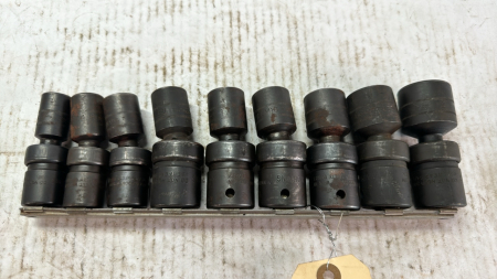 Snap-On 1/2in Drive Metric Swivel Socket Set