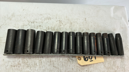 Snap-On 1/2in Drive Metric Deep Impact Socket Set