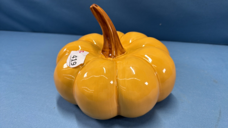 China Pumpkin Ornament -8" Across