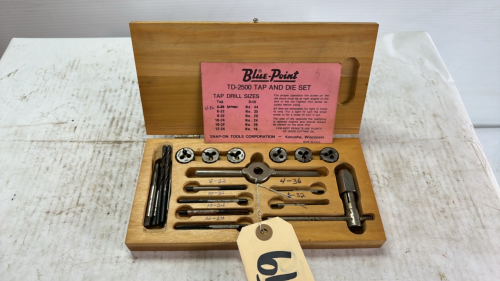 Blue-Point TD-2500 Tap & Die Set