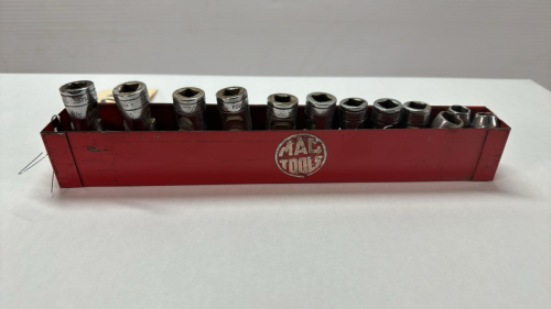 Snap-On 12 Piece 3/8in Drive SAE Swivel Sockets